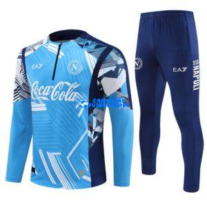 Felpa Da Allenamento Napoli 2024/2025 Kit Blu