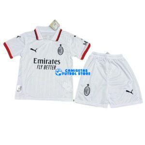 Maglia AC Milan 2ª Calcio 2024/2025 Bambino Kit