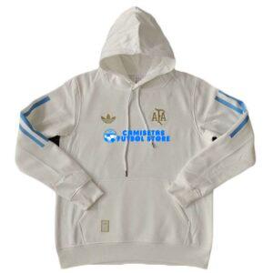 Sudadera Argentina Con Cappuccio 24-25 Bianco