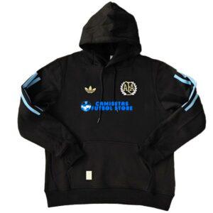 Sudadera Argentina Con Cappuccio 24-25 Nero