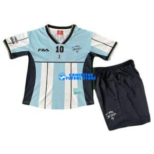Maglia Argentina 1ª Calcio 2001/2002 Bambino Kit