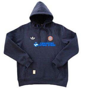 Sudadera Bayern Con Cappuccio 2024-2025 Blu