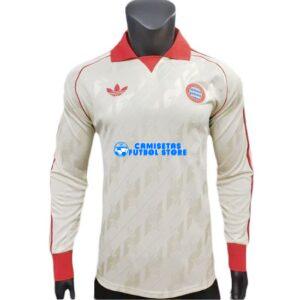 Maglia Bayern Munich Manga larga Retro Calcio 2024/2025