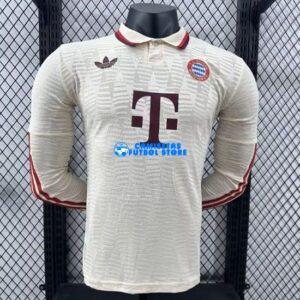 Maglia Bayern Munich Manga Larga 3ª Calcio 2024/2025 (EDIZIONE GIOCATORE)