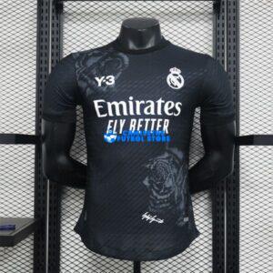 Maglia Real Madrid Y-3 Nero Calcio 2024/2025 (EDIZIONE GIOCATORE)