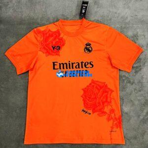 Maglia Real Madrid Y-3 Arancia Calcio 2024/2025