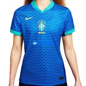 Camisetas Brasile 2ª Calcio 2024/2025 Donna