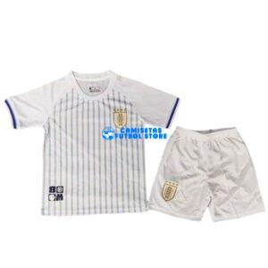 Maglia Uruguay 2ª Calcio 2024/2025 Bambino Kit