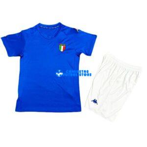 Maglia Italia 1ª Calcio 2000/2001 Bambino Kit
