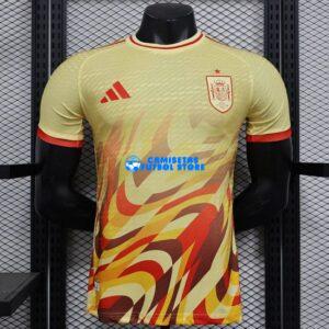Maglia Spagna Giallo Calcio 2024/2025 (EDIZIONE GIOCATORE)