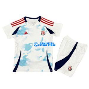 Camisetas Costa Rica 2ª Calcio 2024/2025 Bambino Kit