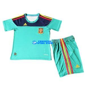 Maglia Spagna Portero Equipacion 2010-2011 Bambino Kit