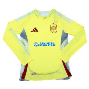 Maglia Spagna 2ª Calcio 2024/2025 (EDIZIONE GIOCATORE) Manga Larga