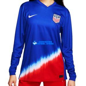 Maglia EE.UU. 2ª Calcio 2024/2025 Manga Larga