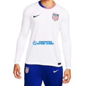 Maglia EE.UU. 1ª Calcio 2024/2025 Manga Larga