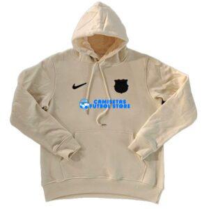 Sudadera FC Barcelona 2024-2025 Con Cappuccio Beige