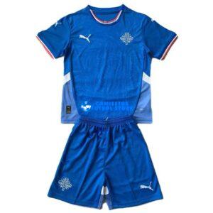 Maglia Islandia 1ª Calcio 2024/2025 Bambino Kit