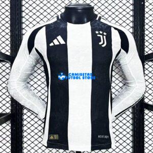 Maglia Juventus 1ª Calcio 2024/2025 (EDIZIONE GIOCATORE) Manga Larga