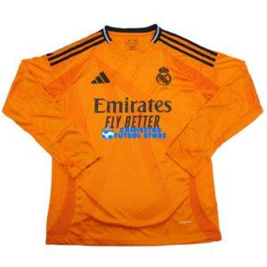 Maglia Real Madrid 2ª Calcio 2024/2025 Manga Larga