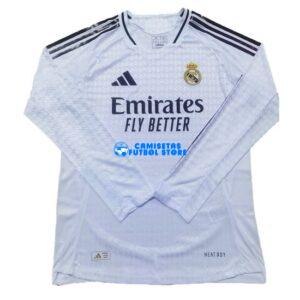 Maglia Real Madrid 1ª Calcio 2024/2025 Manga Larga