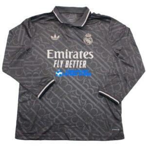 Maglia Real Madrid 3ª Calcio 2024/2025 Manga Larga
