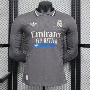 Maglia Real Madrid 3ª Calcio 2024/2025 (EDIZIONE GIOCATORE) Manga Larga