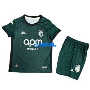 Maglia AS Monaco 2ª Calcio 2024/2025 Bambino Kit