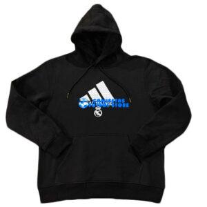 Sudadera Real Madrid 2024-2025 Con Cappuccio Nero ad