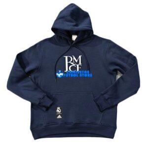 Sudadera Real Madrid 2024-2025 Con Cappuccio Blu Marino