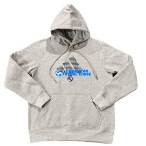 Sudadera Real Madrid 2024-2025 Con Cappuccio Grigio