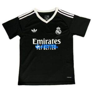 Maglia Real Madrid Portero Nero Calcio 2024/2025