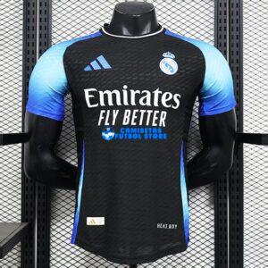 Maglia Real Madrid Nero Calcio 2024/2025 (EDIZIONE GIOCATORE)