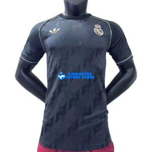 Maglia Real Madrid Nero Calcio 2024/2025 Retro