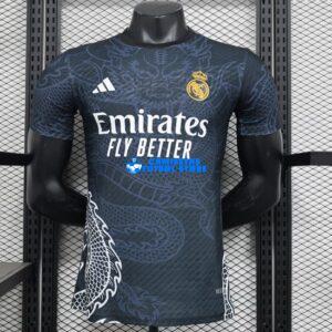 Maglia Real Madrid Nero Dragon Calcio 2024/2025 (EDIZIONE GIOCATORE)