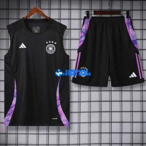 Maglia Germania Sin Mangas 24-25 Nero