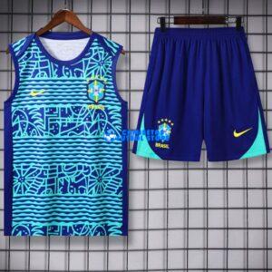 Maglia Brasile Sin Mangas 24-25 Celeste