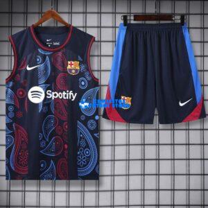 Maglia FC Barcelona 2024/2025 Sin Mangas Edición Especial Nero