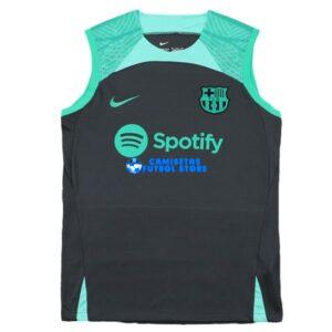Maglia FC Barcelona 2024/2025 Sin Mangas Grigio/Añil