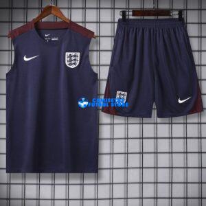 Maglia Inglaterra Sin Mangas 24-25 Nero