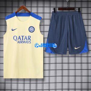 Maglia Inter Milan Sin Mangas 24-25 Beige