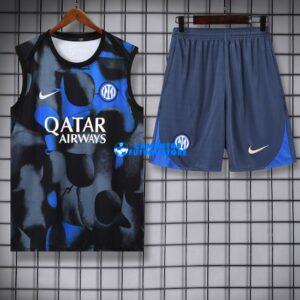 Maglia Inter Milan Sin Mangas 24-25 Impresión