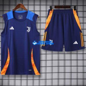 Maglia Juventus Sin Mangas 2024-2025 Blu
