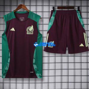 Maglia Mexico Sin Mangas 24-25 Marrón Rojizo