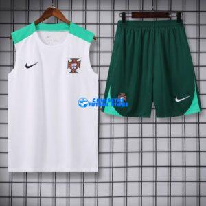 Maglia Portogallo Sin Mangas 24-25 Bianco