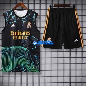 Maglia Real Madrid Sin Mangas 24-25 Leopardo