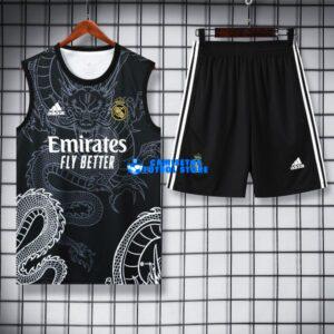 Maglia Real Madrid Sin Mangas 24-25 Nero