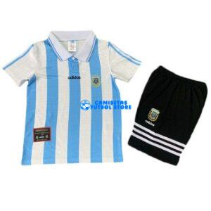 Maglia Argentina 1ª Calcio 1994/1995 Bambino Kit Retro