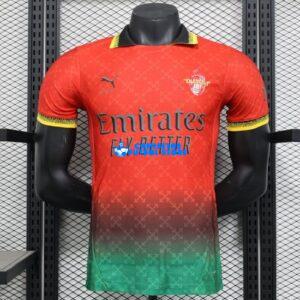 Maglia AC Milan Calcio 2025/2026 (EDIZIONE GIOCATORE) Rosso/Verde