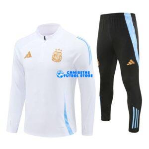Felpa Da Allenamento Argentina 2024/2025 Kit Bianco