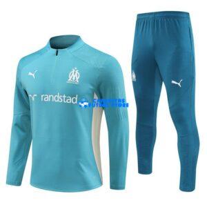Felpa Da Allenamento Marsella 2024/2025 Kit Blu Cielo Randstad